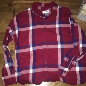 Flannel button up!